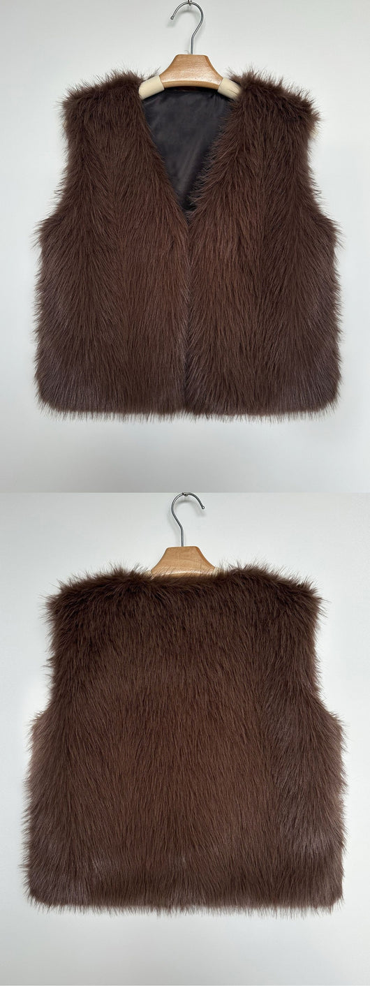 Chaleco de Piel Sintética Ecológica Unisex - Diseño Europeo - Image 31