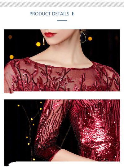Vestido de Noche Largo Elegante para Mujer - Image 13