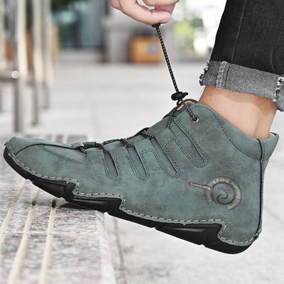 Botas de Cuero para Hombre Talla Grande - Cálidas y Cómodas para Exterior - Image 16