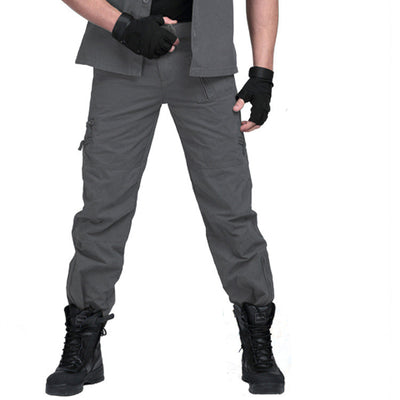 Pantalones Cargo Tácticos Militares con Peto Ajustable - Image 8