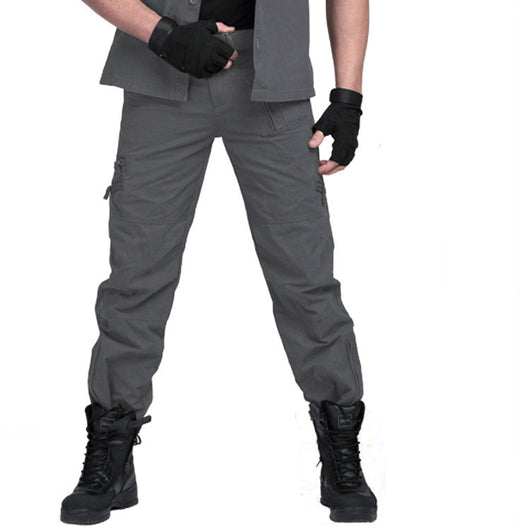 Pantalones Cargo Tácticos Militares con Peto Ajustable - Image 8
