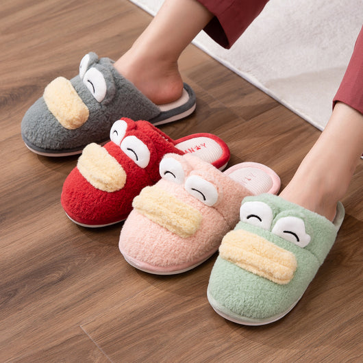 Pantuflas de Algodón Suave con Diseño Infantil