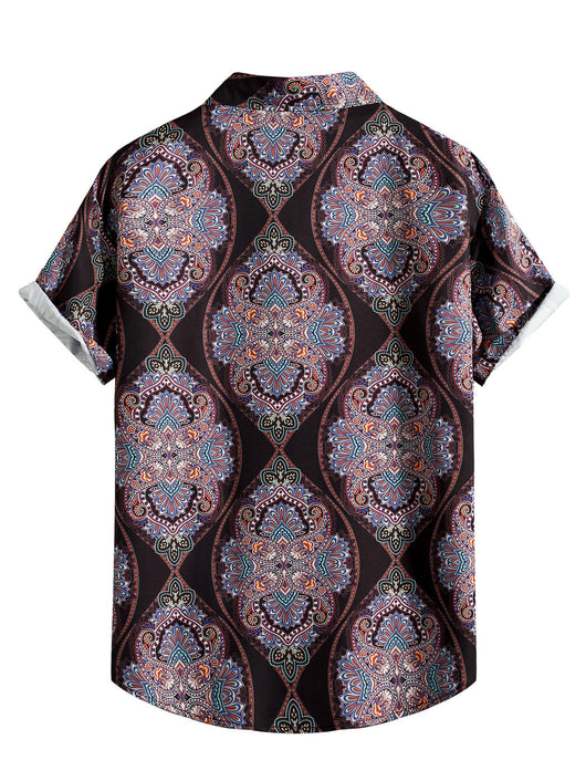 Camisa Suelta de Playa para Hombre - Manga Corta y Cómoda - Image 28