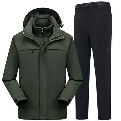 Traje Ejecutivo Tres en Uno para Hombre - Colores Sólidos - Image 9