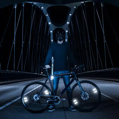 Luz trasera reflectante LED para bicicleta de montaña - Image 7