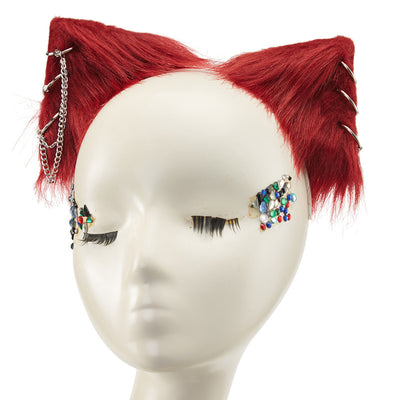 Diadema Gótica de Orejas de Gato Artesanal - Image 16