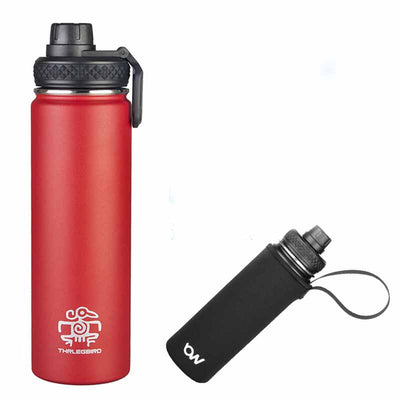 Vaso Térmico de Acero Inoxidable para Bicicleta