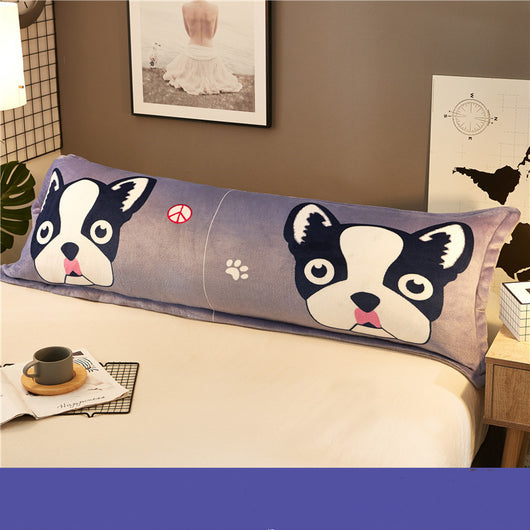 Almohada Lovers Coral Fleece Extra Grande 1.5m - Calidez Invernal Cartoon - Image 2