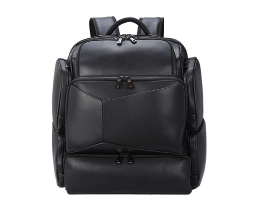 Mochila de Cuero Genuino para Viajes y Trabajo - Capacidad Grande 17 Pulgadas - Image 6