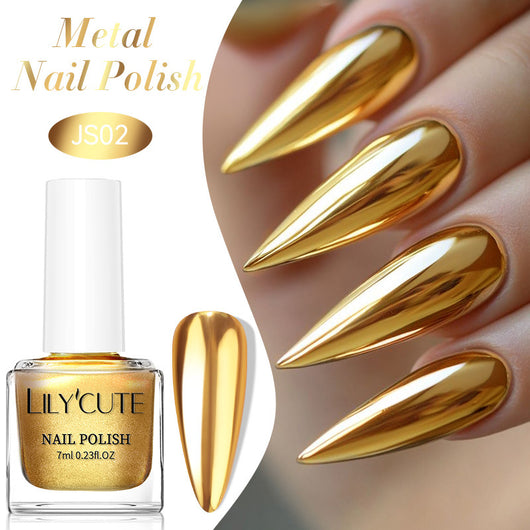 Esmalte de Uñas Espejo Metalizado Secado Rápido sin Horno - Image 7
