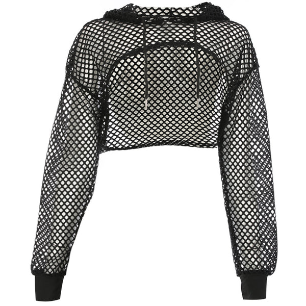 Blusa Transpirable con Encaje Calado y Protección Solar para Mujer - Image 3
