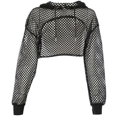 Blusa Transpirable con Encaje Calado y Protección Solar para Mujer - Image 3