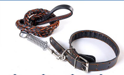 Collar de Tracción con Cadena de Cuero Antiexplosión - Image 11