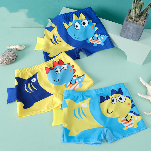 Shorts de Baño Infantil con Estampado de Dibujos Animados