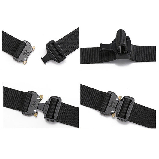 Cinturón Táctico para Hombre con Hebilla de Aleación - Image 4