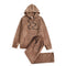 Conjunto de Sudadera y Pantalón Deportivo Talla Grande para Hombre