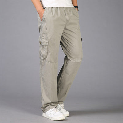 Pantalones Sueltos Coreanos Cintura Alta Pierna Recta - Image 14