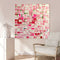 Cuadro Abstracto Moderno Pintado a Mano - Arte Acrílico Colorido para Habitaciones Infantiles y Decoración del Hogar