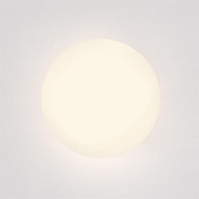Lámpara de Pared Minimalista Blanca en Vidrio Estilo Hongo - Image 31