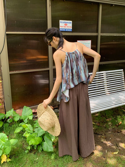 Pantalones Anchos Plisados Ligeros para Verano - Estilo Casual y Cómodo - Image 5