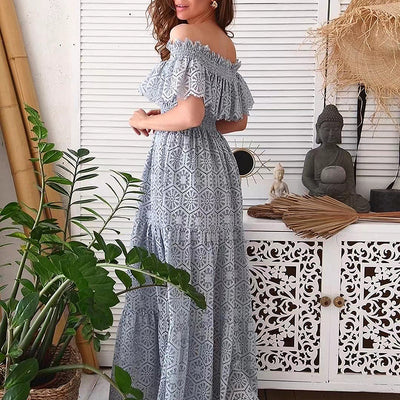 Vestido Asimétrico con Volantes Elegante - Image 9