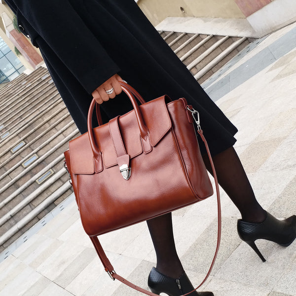 Bolso de Hombro Retro para Mujer con Gran Capacidad