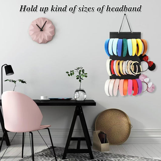 Organizador Mural de Accesorios para el Cabello con Bolsas de Fieltro - Image 21