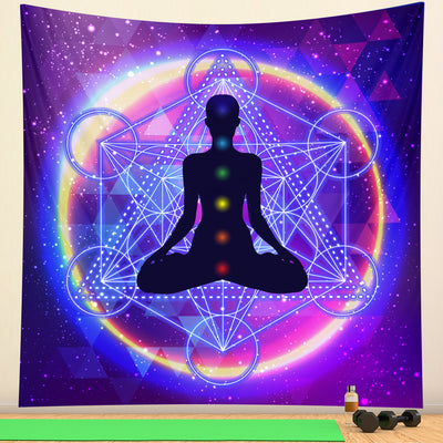 Tapiz Nórdico de Impresión Digital para Pared - Decoración Yoga y Meditación - Image 9