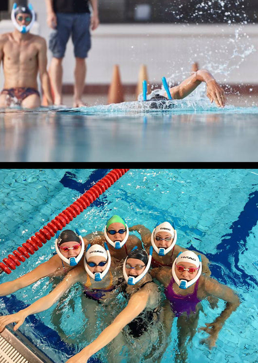 Tubo de Buceo Semiestanco Extendido para Entrenamiento de Triatlón - Image 13