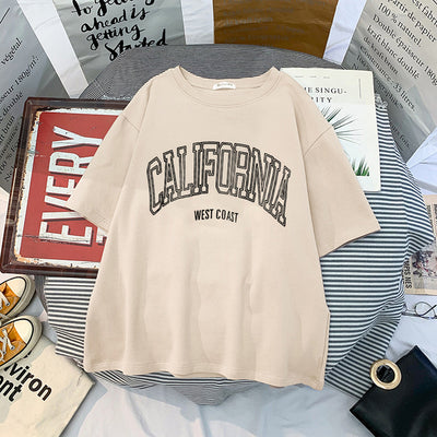 Playera Casual Harajuku para Mujer con Estampado Verano - Image 9