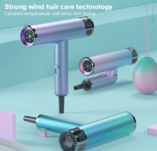 Secador de Cabello Plegable Iónico Mini Portátil Silencioso - Image 9