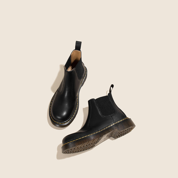 Botas Infantiles Estilo Británico Vintage - Cuero y Cachemira Martin