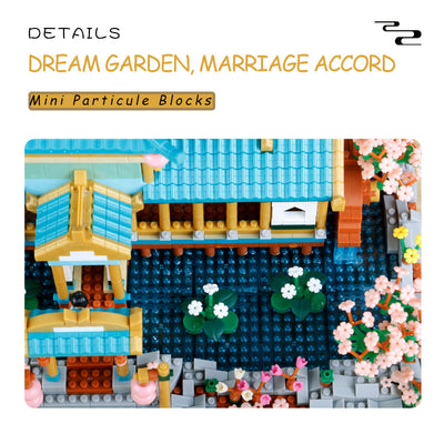 Bloques de Construcción Micro Partículas Pabellón Matrimonial - Puzzle 608 Piezas - Image 8