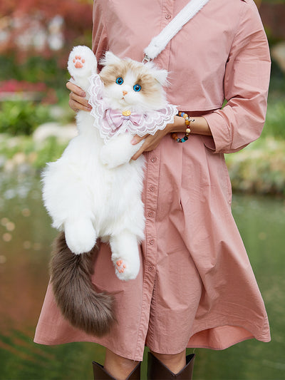 Mochila Muñeca de Peluche Ragdoll para Niñas - Diseño Adorable - Image 11