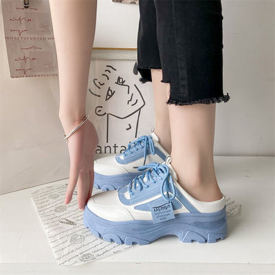 Zapatos de Tacón Bajo Arrastrable sin Talón para Mujer - Diseño Coordinado - Image 15
