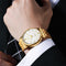 Reloj de Cuarzo Elegante con Esfera Redonda, Acero Inoxidable y Cristal de Zafiro