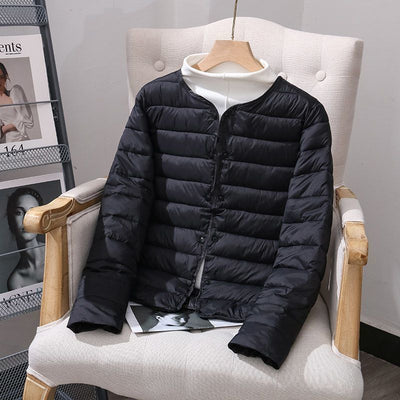 Chaqueta Corta Acolchada de Algodón para Mujer - Ligera y Cálida - Image 9