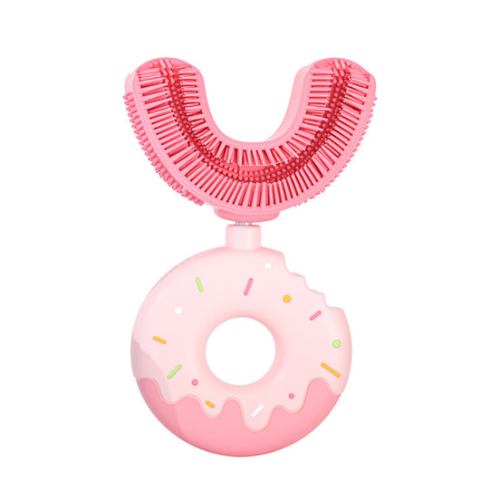 Cepillo de Dentición en Forma de U con Silicona Suave para Bebés - Image 4