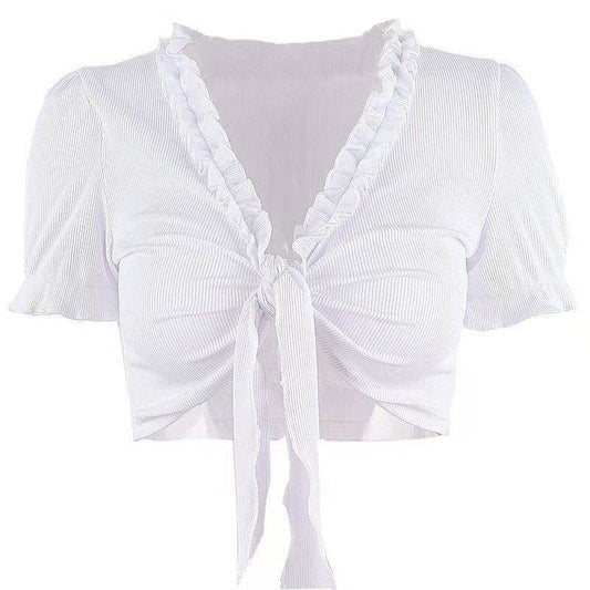 Bikini Bandage Fruncido Estilo Coreano - Colección Verano - Image 2