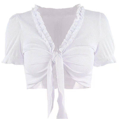 Bikini Bandage Fruncido Estilo Coreano - Colección Verano - Image 2
