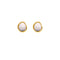 White Jade Tigereye Chinese Style Fashion Special-interest Design Ear Studs White jade Small