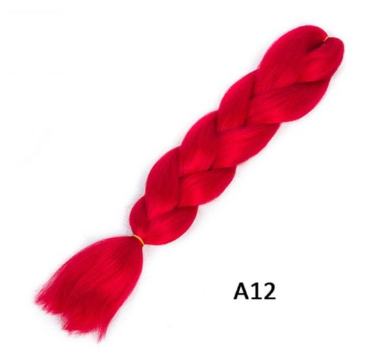 Peluca Sintética Trenzas Gruesas Estilo Dirty Braid - Image 12
