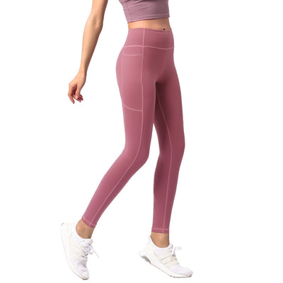 Pantalones Deportivos de Cintura Alta con Levantacaderas y Bolsillos - Image 9