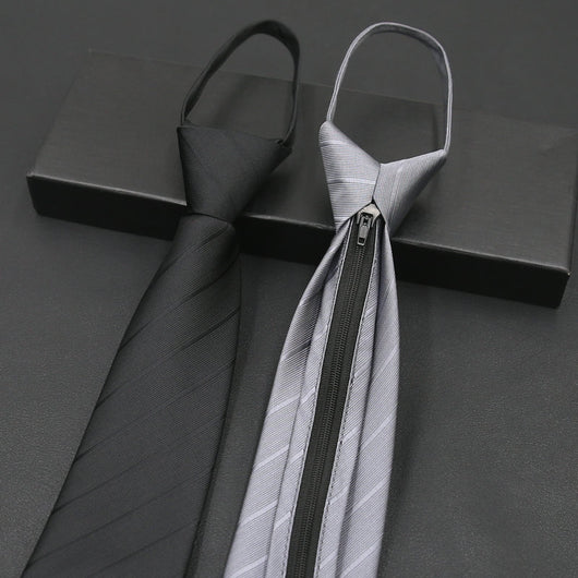 Corbata con Cierre Ejecutiva sin Nudo para Hombre - Image 4