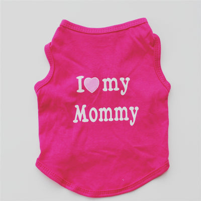 Chaleco para Mascotas Estilo Clásico Mamá Papá - Image 9