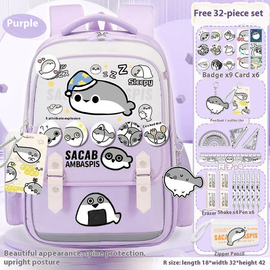 Mochila Escolar Ergonómica Turtle - Gran Capacidad y Alivio de Carga - Image 21