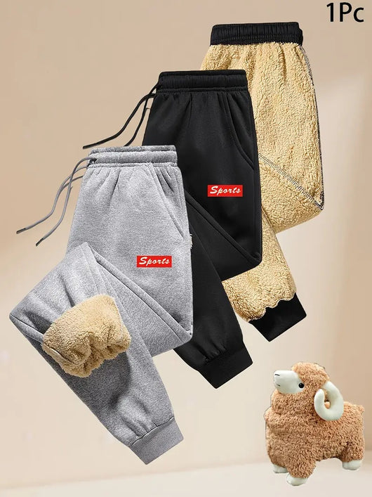 Pantalones Jogger de Invierno para Hombre con Forro Polar y Cintura Ajustable - Image 19