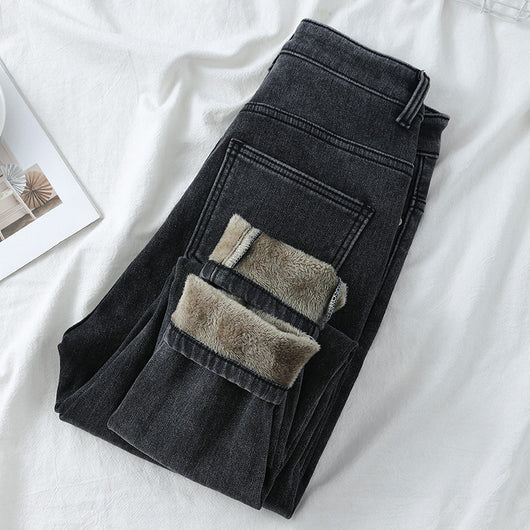 Pantalones Térmicos Cintura Alta Plus con Forro de Terciopelo - Image 3