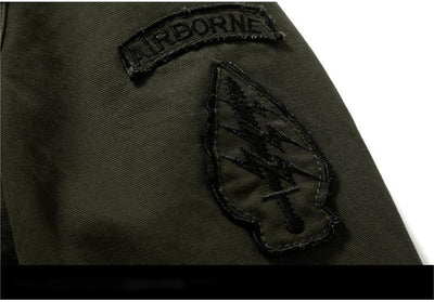 Chaqueta Cargo Militar Hombre Talla Grande Casual - Image 17