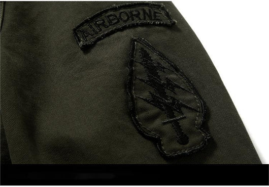Chaqueta Cargo Militar Hombre Talla Grande Casual - Image 17